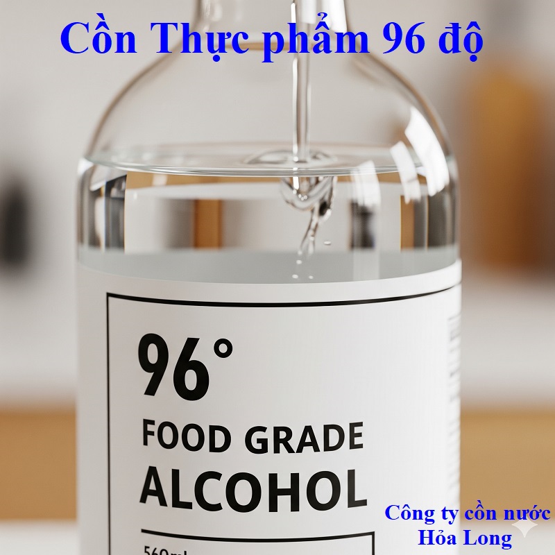 Cồn Thực phẩm 96 độ | Công ty Cồn nước Hỏa Long Alcohol